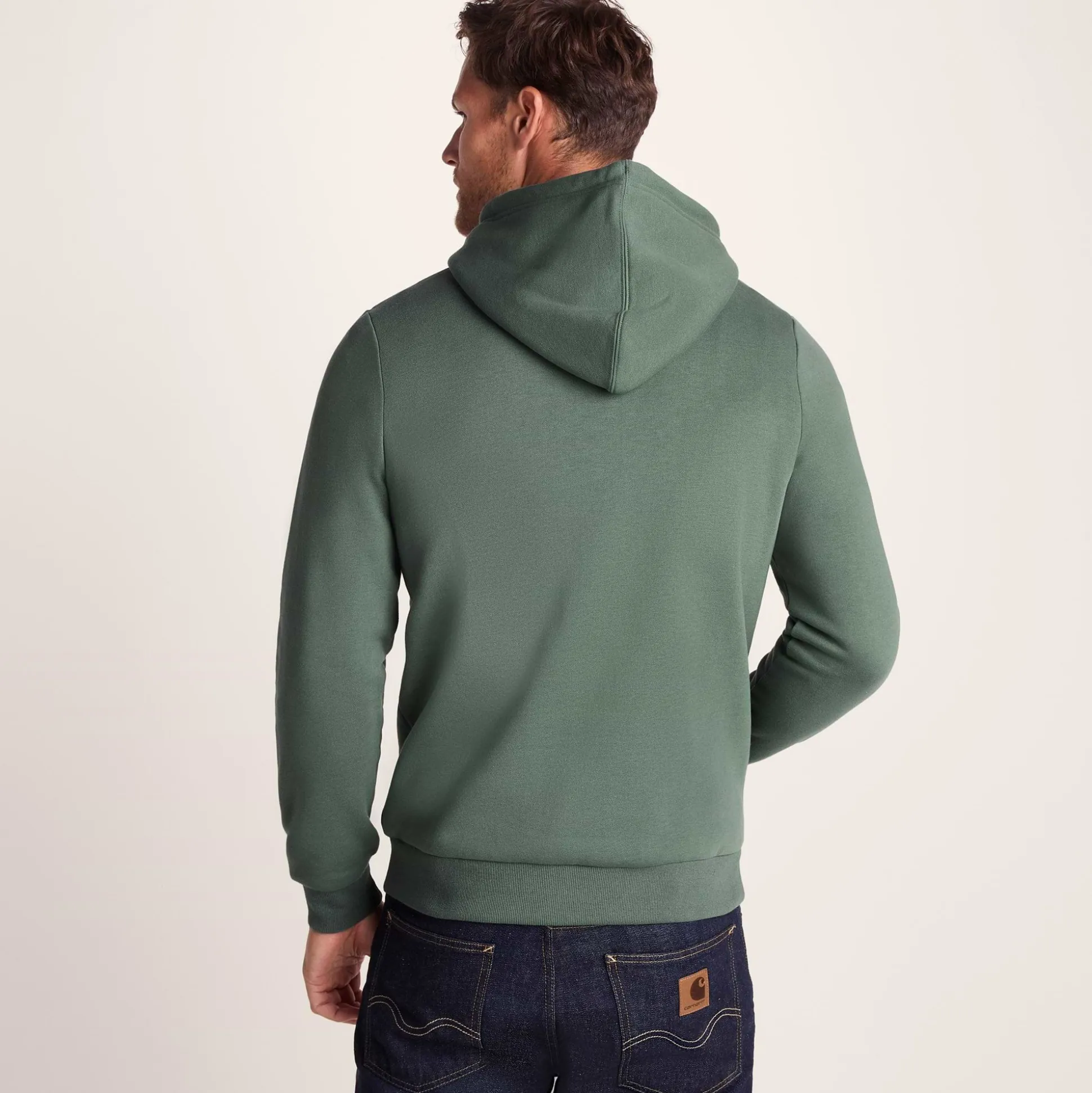 Akerman Mens Supersoft Hoody - Light Forest