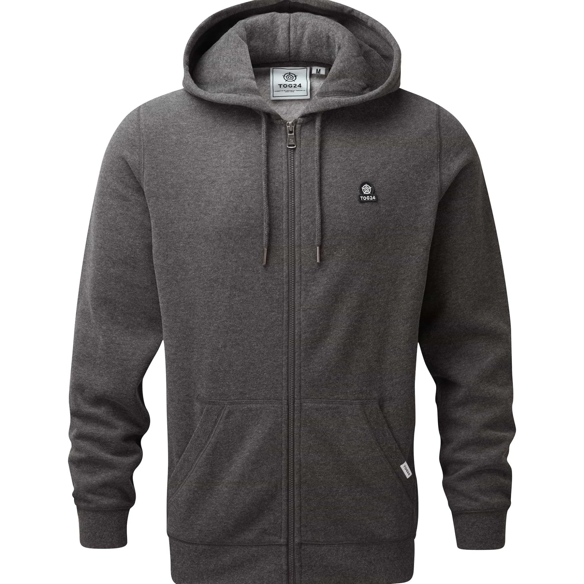 Alden Mens Supersoft Hoody - Dark Grey Marl