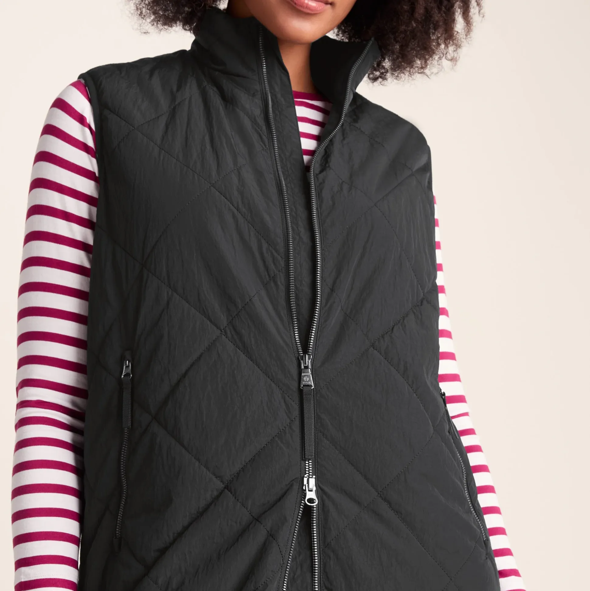 Anda Womens Shower Resistant Insulated Gilet - Black