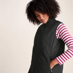 Anda Womens Shower Resistant Insulated Gilet - Black