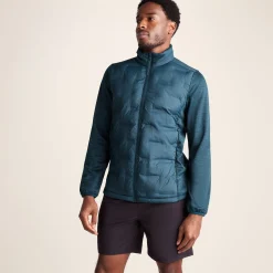 Anick Mens Lightweight Insulated Hybrid Jacket - Inky Blue