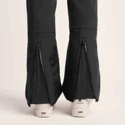 Annecy Womens Softshell Salopettes - Black