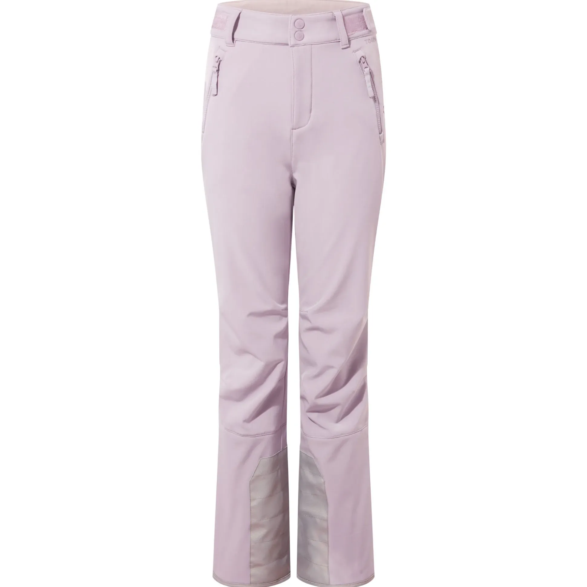 Annecy Womens Softshell Salopettes - Lavender Grey