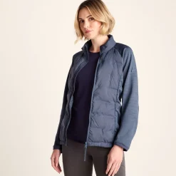 Arna Womens Lightweight Insulated Hybrid Jacket - Smokey Blue