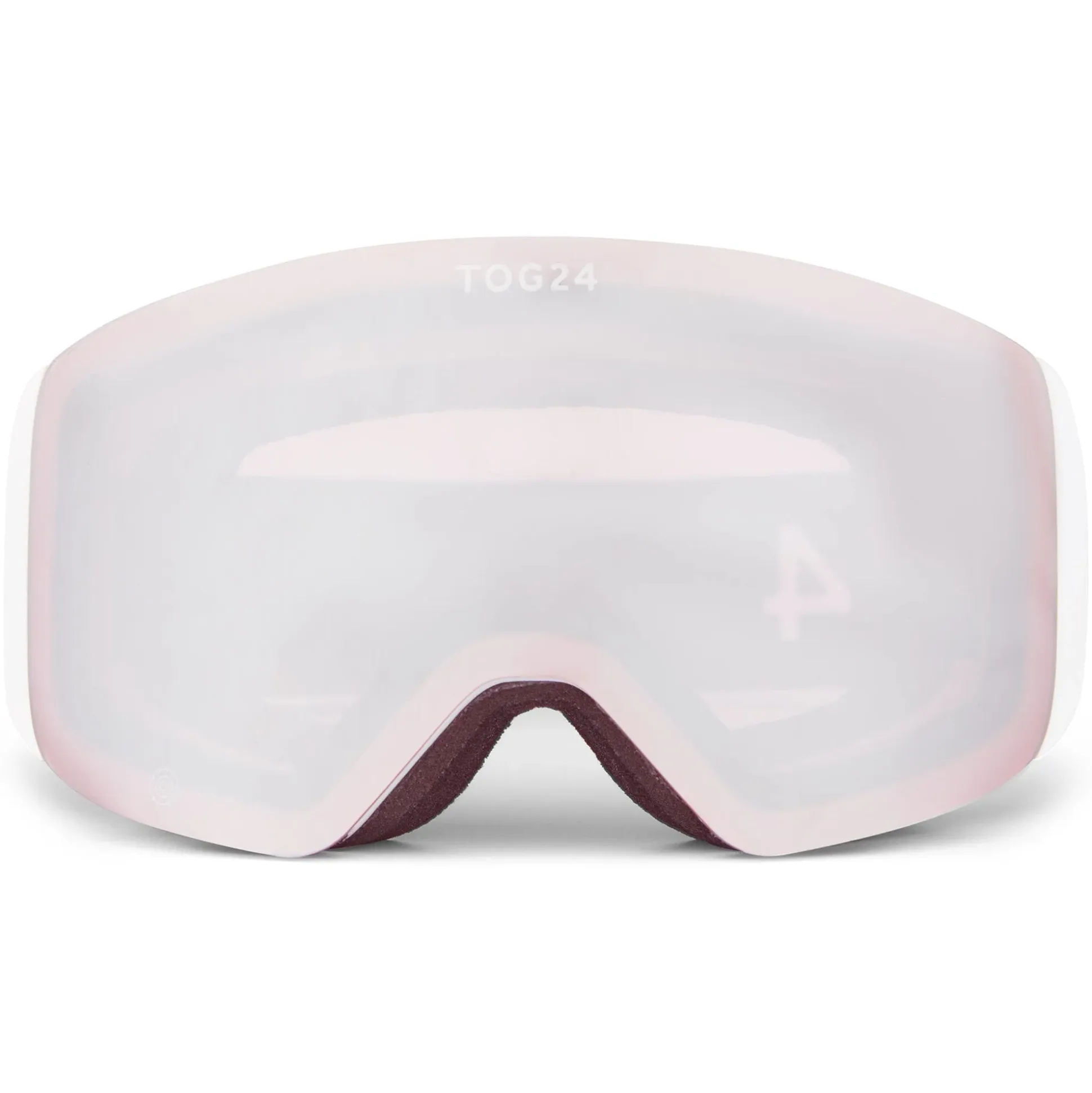 Arosa Goggles - Matt White/Vermillion