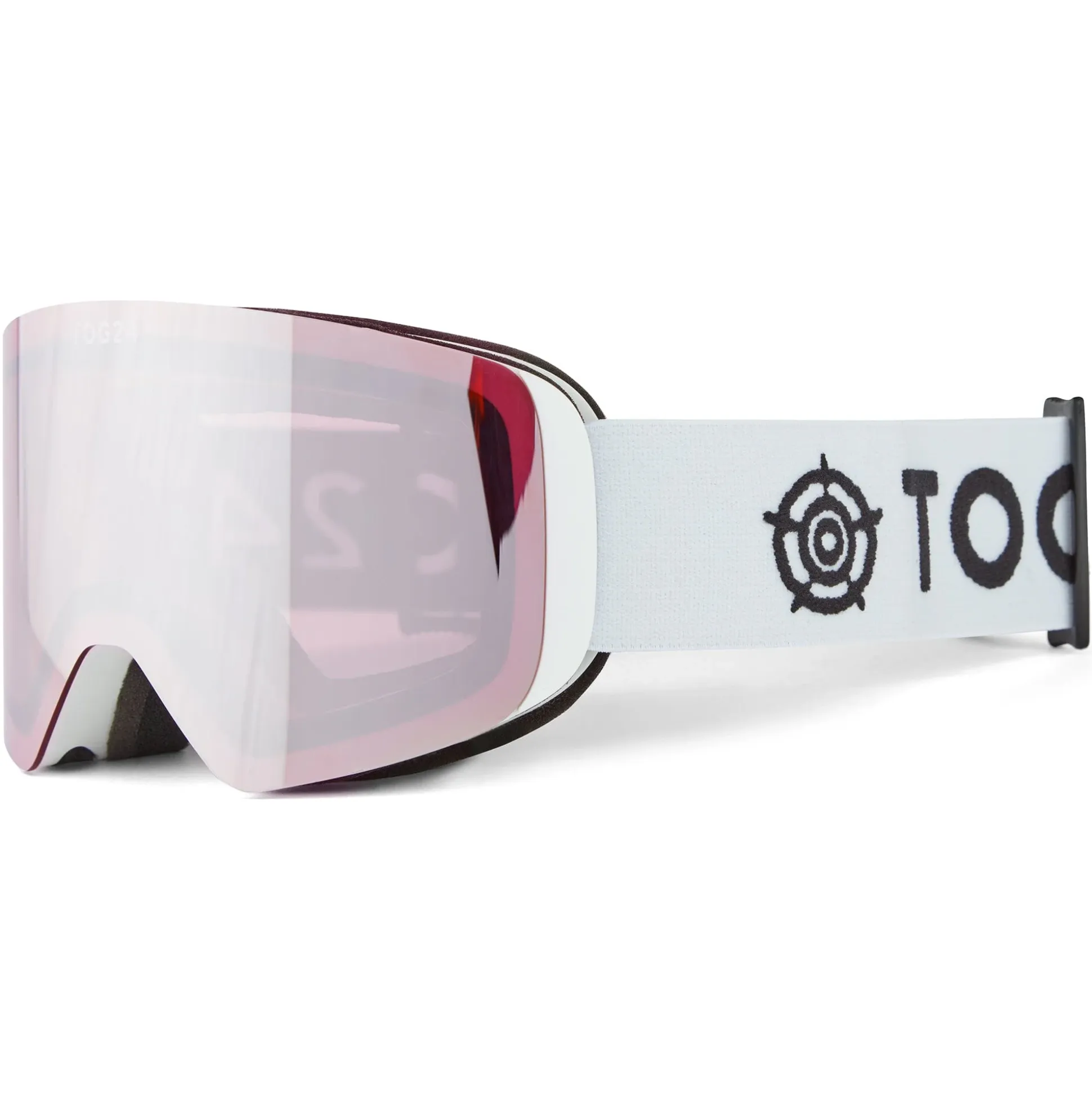 Arosa Goggles - Matt White/Vermillion