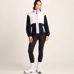 Bardon Womens Relaxed Fit Microfleece Jacket - Dark Indigo