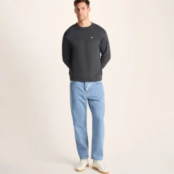Barnaby Mens Relaxed Fit Supersoft Sweat - Deep Slate