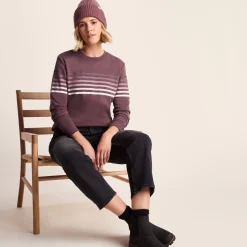 Bayman Womens Supersoft Sweat - Dark Mauve