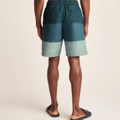 Bendon Mens Swimshorts - Deep Teal/Aegean Teal/Summer Sky