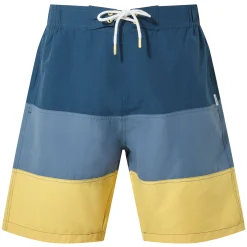 Bendon Mens Swimshorts - Inky Blue/Blue Dolphin/Sunflower