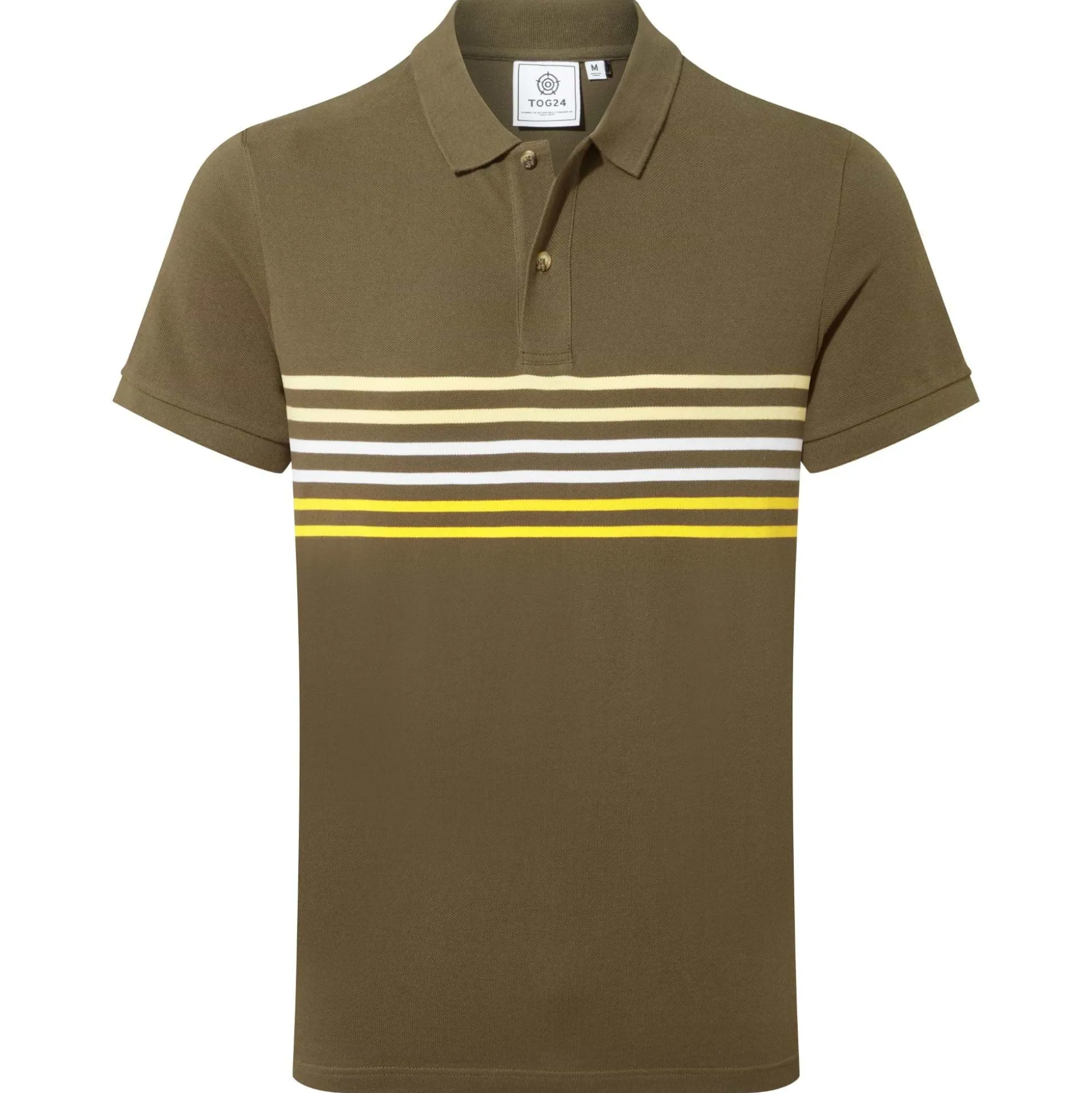 Bolton Mens Polo Shirt - Khaki