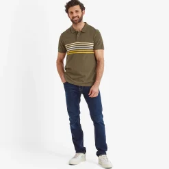 Bolton Mens Polo Shirt - Khaki