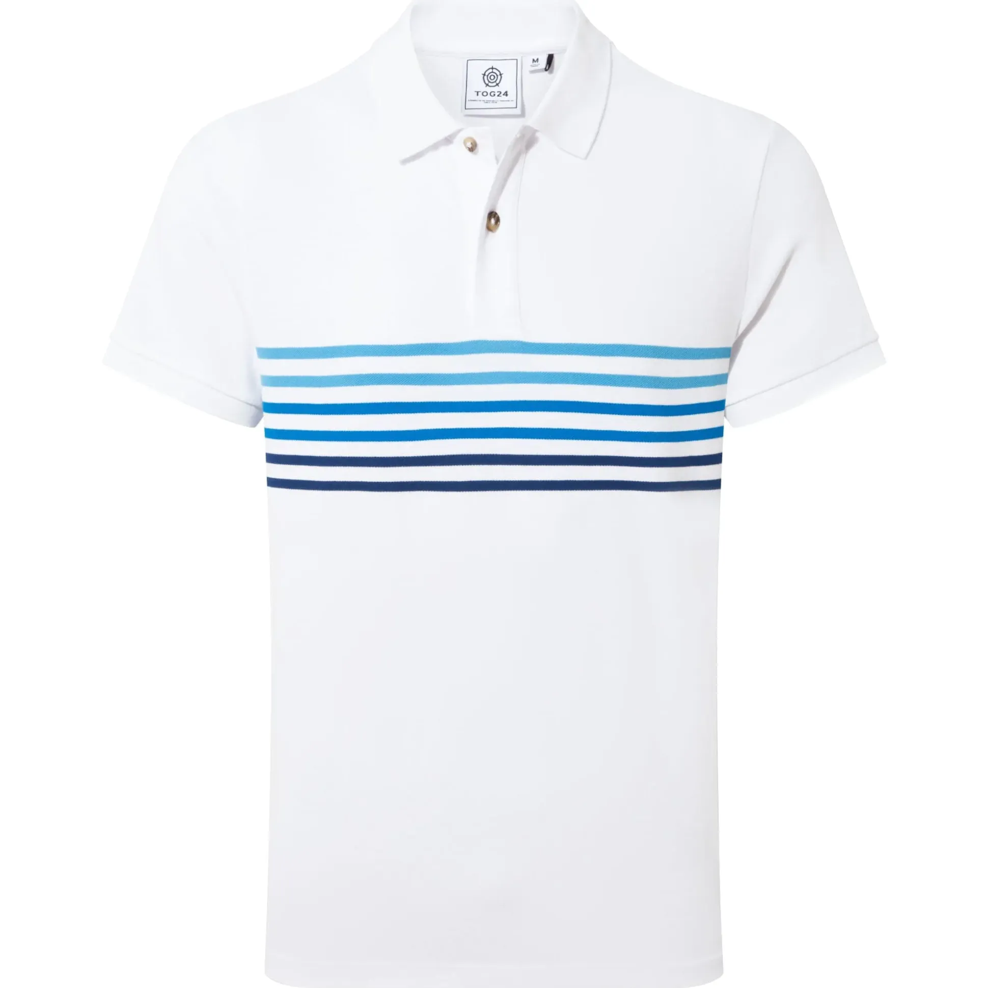 Bolton Mens Polo Shirt - Optic White
