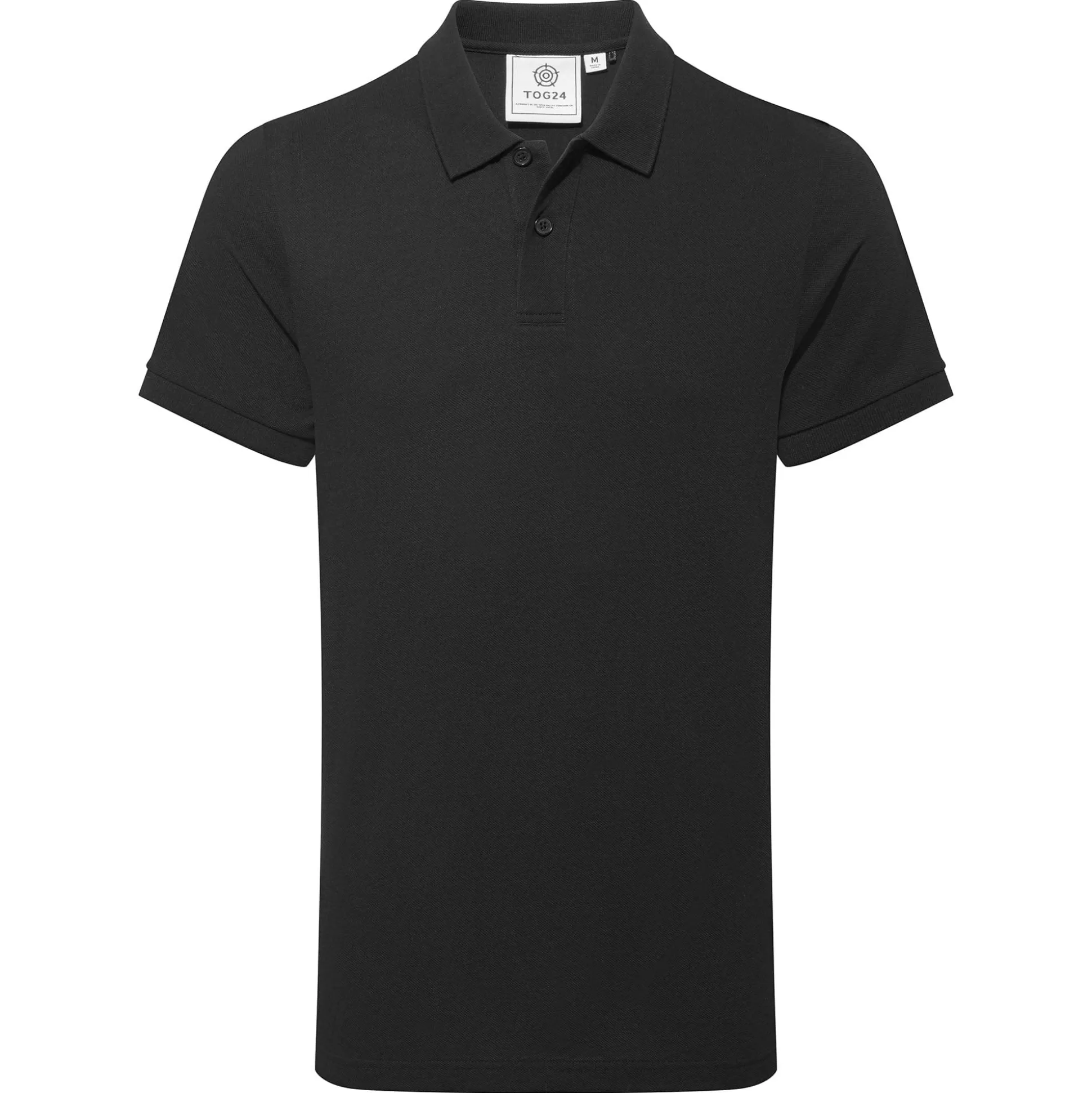 Bower Mens Polo Shirt - Black