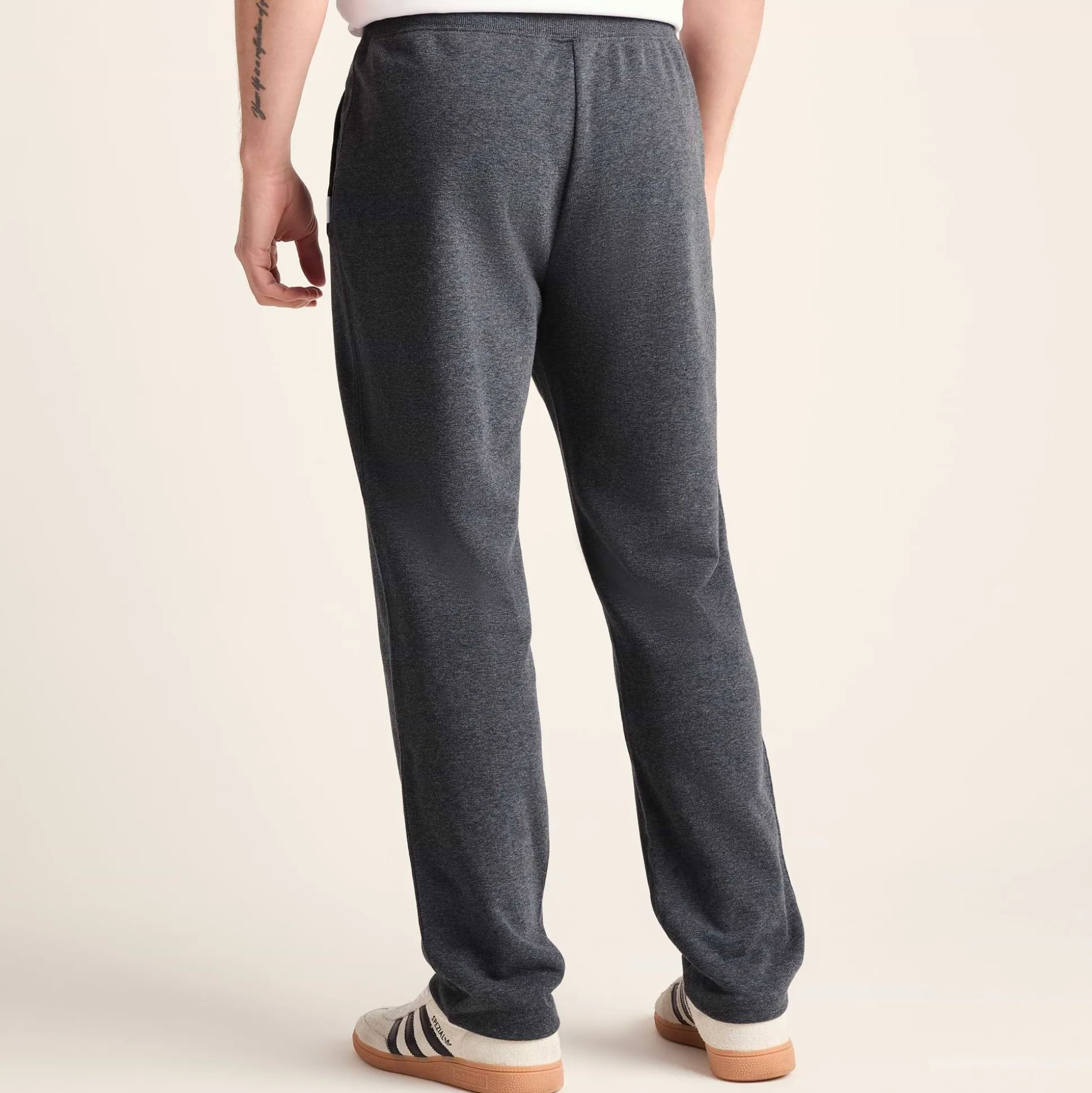 Bradley Mens Sweat Pants - Dark Grey Marl