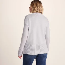 Bree Womens Supersoft Knitted Jumper - Lavender Grey