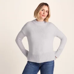 Bree Womens Supersoft Knitted Jumper - Lavender Grey
