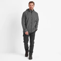 Brigsteer Mens Waterproof Jacket - Soot Grey