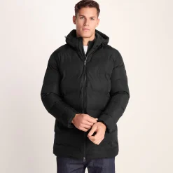 Brinkley Mens Parka - Black