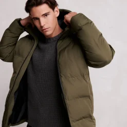 Brinkley Mens Parka - Khaki
