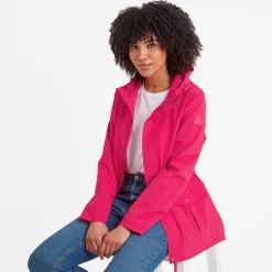 Burradon Womens Waterproof Jacket - Magenta Pink