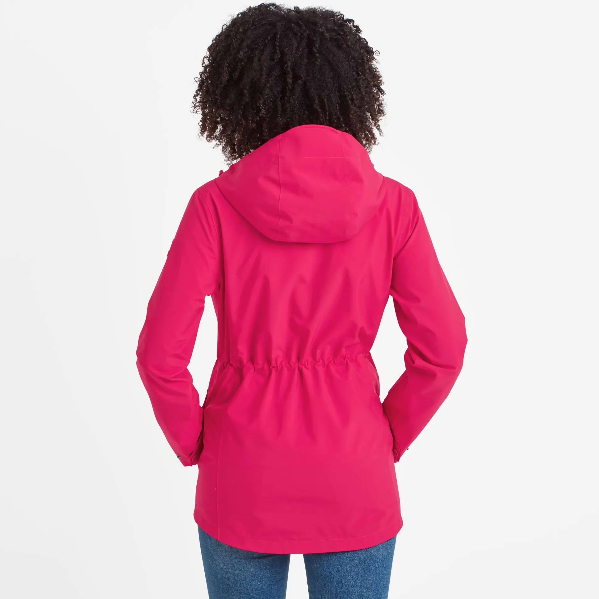 Burradon Womens Waterproof Jacket - Magenta Pink