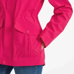 Burradon Womens Waterproof Jacket - Magenta Pink