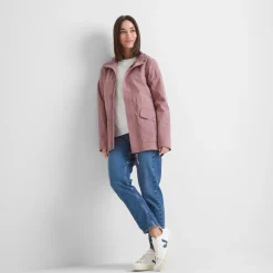 Burradon Womens Waterproof Jacket - Mauve