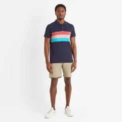 Butley Mens 100% Cotton Polo Shirt - Dark Indigo