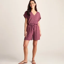 Callie Womens Ecoverse Shorts - Black Raspberry Wiggle Print