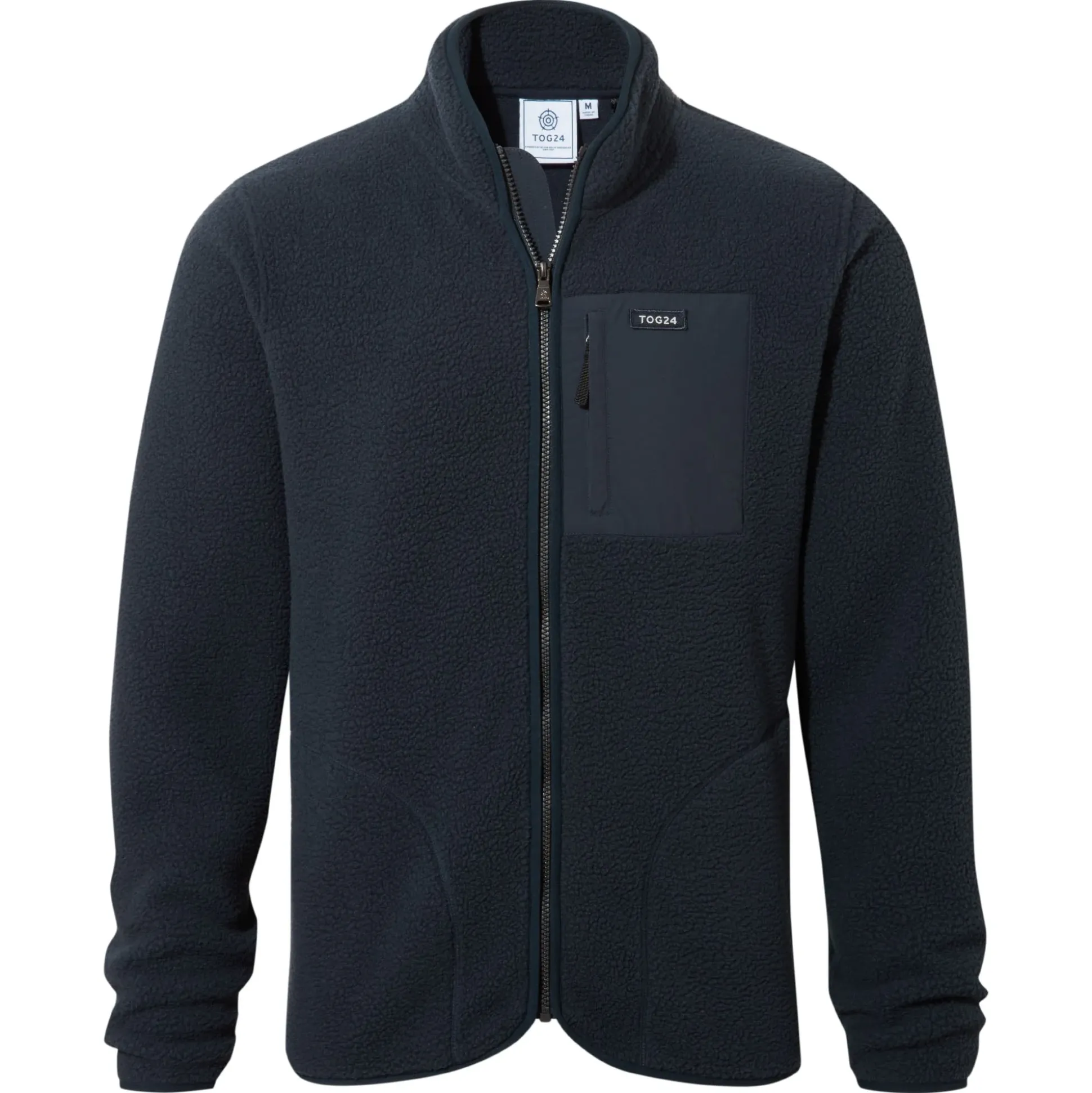 Cameron Mens Sherpa Fleece - Dark Indigo