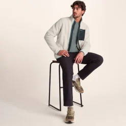 Cameron Mens Sherpa Fleece - Warm Cloud
