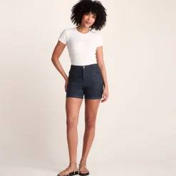 Canvey Womens Chino Shorts - Dark Indigo