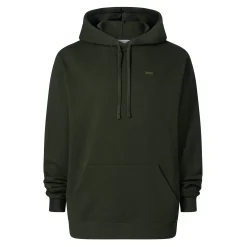 Carlton Mens Oversized Heavyweight 100% Cotton Hoody - Dark Olive Green