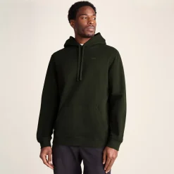 Carlton Mens Oversized Heavyweight 100% Cotton Hoody - Dark Olive Green