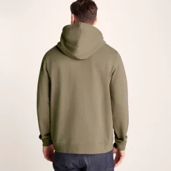 Carlton Mens Oversized Heavyweight 100% Cotton Hoody - Mushroom