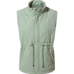 Cassly Womens Insulated Gilet - Pistachio