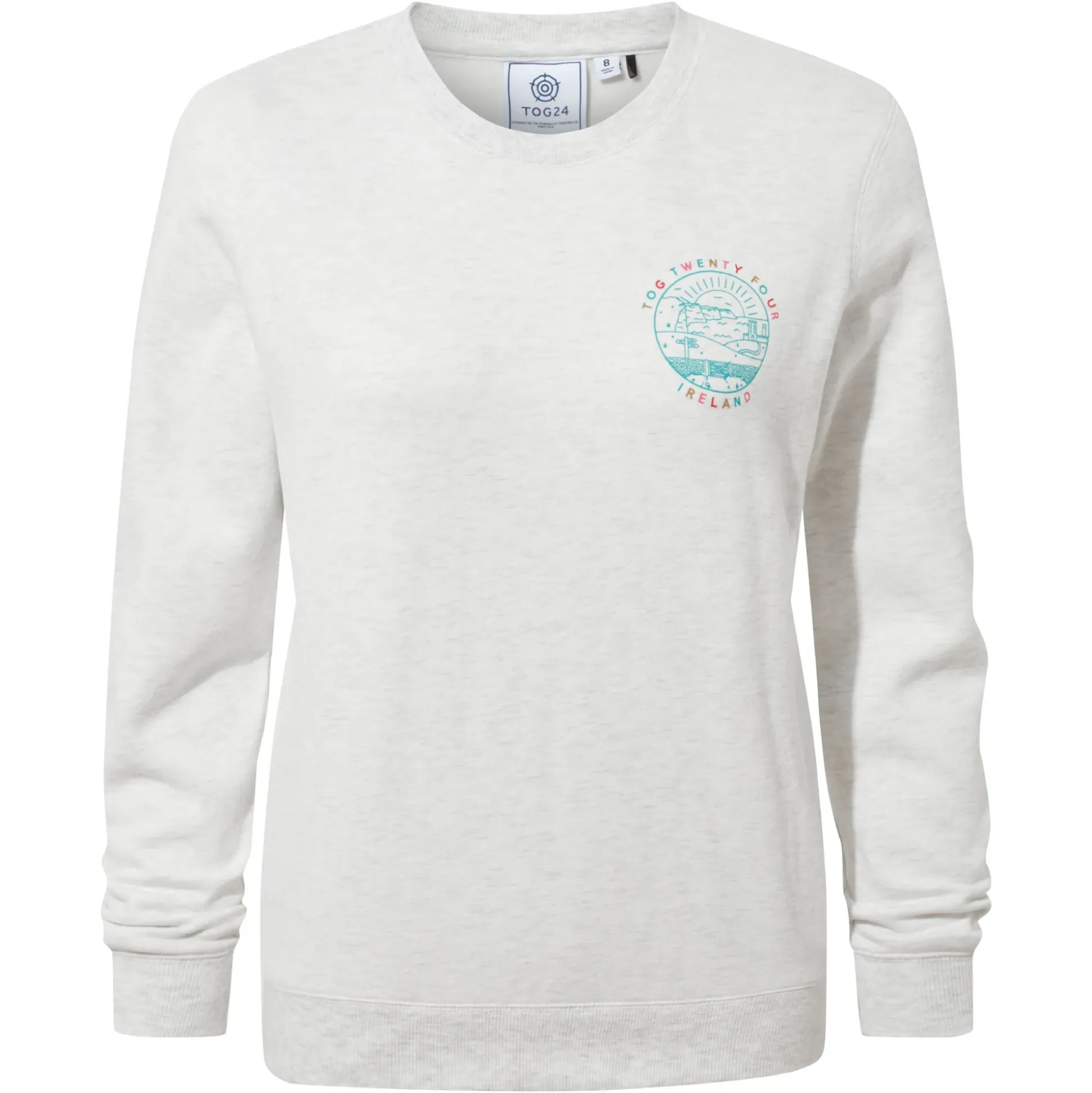 Castle Womens Supersoft Sweatshirt - Ice Grey Marl