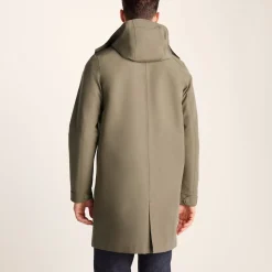 Chester Mens Waterproof Car Coat - Mushroom