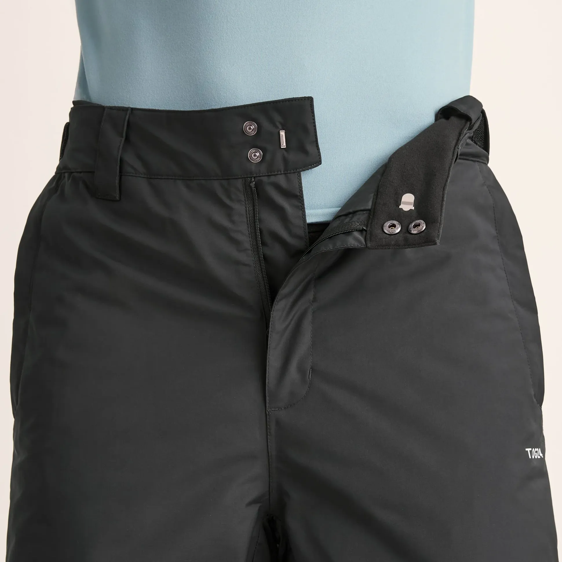 Clusaz Mens Waterproof Insulated Salopettes - Black