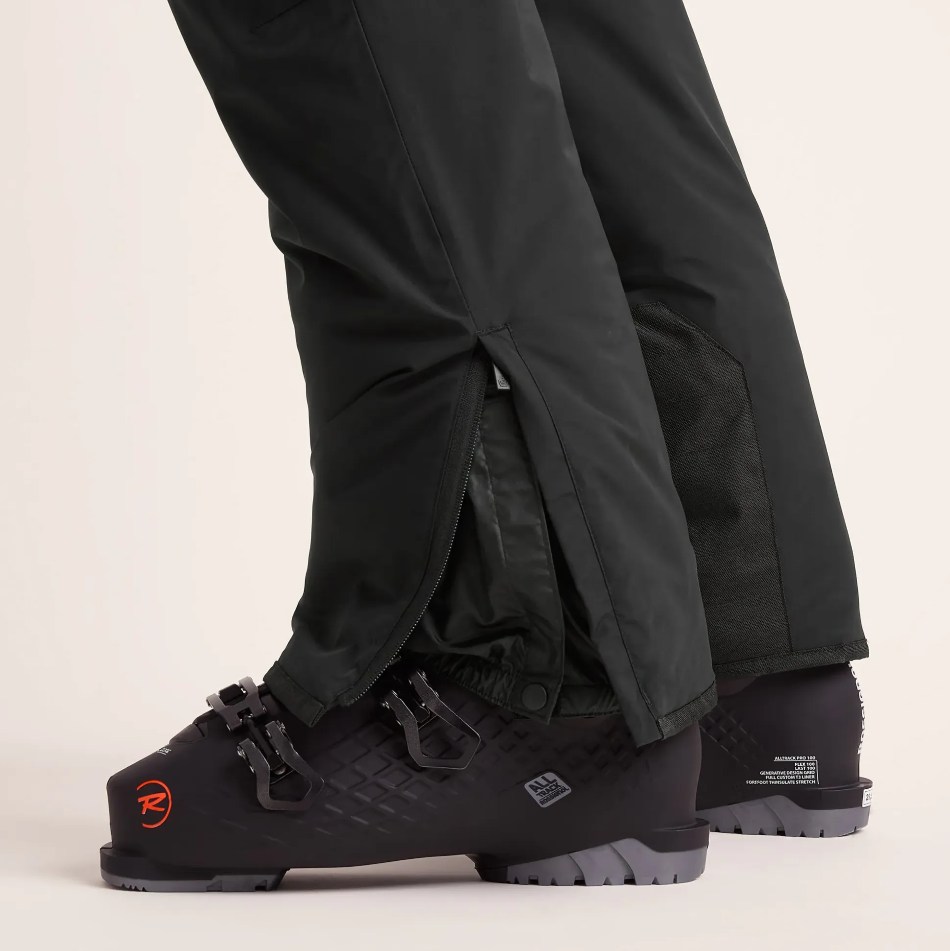 Clusaz Mens Waterproof Insulated Salopettes - Black