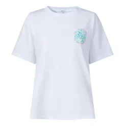 Coast Womens 100% Cotton Supersoft Relaxed Fit T-Shirt - Optic White