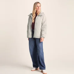 Corlae Womens Oversized Shower Resistant Insulated Jacket - Warm Cloud
