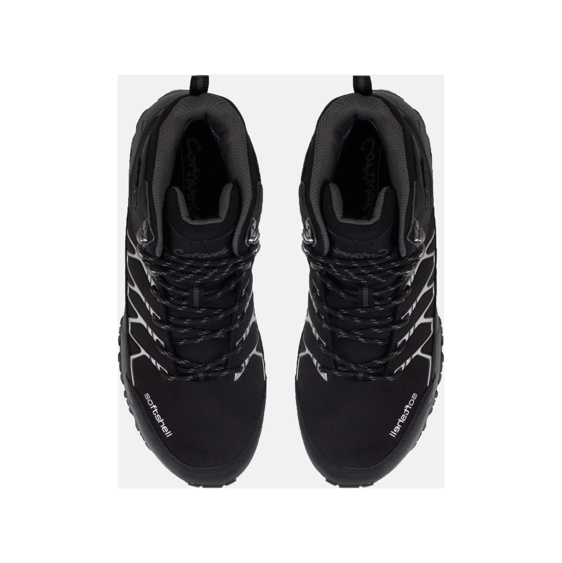 Cotswold Abbeydale Mens Mid Hiker - Black/Grey