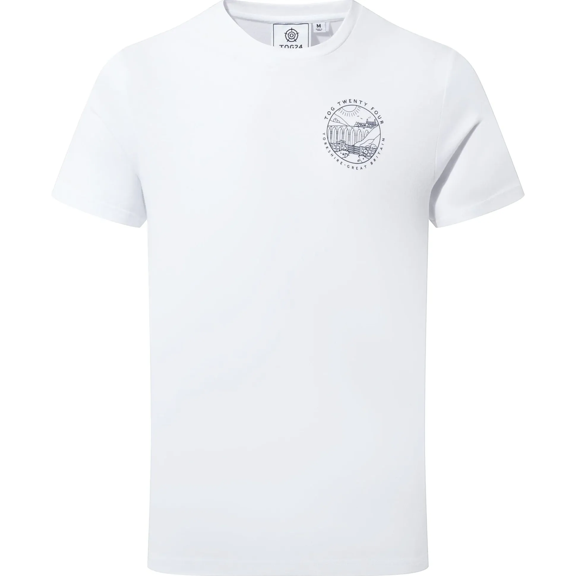 Country Mens T-Shirt - Optic White
