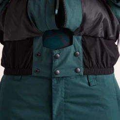 Davos Mens Shower Resistant Insulated Ski Jacket - Dark Turquoise