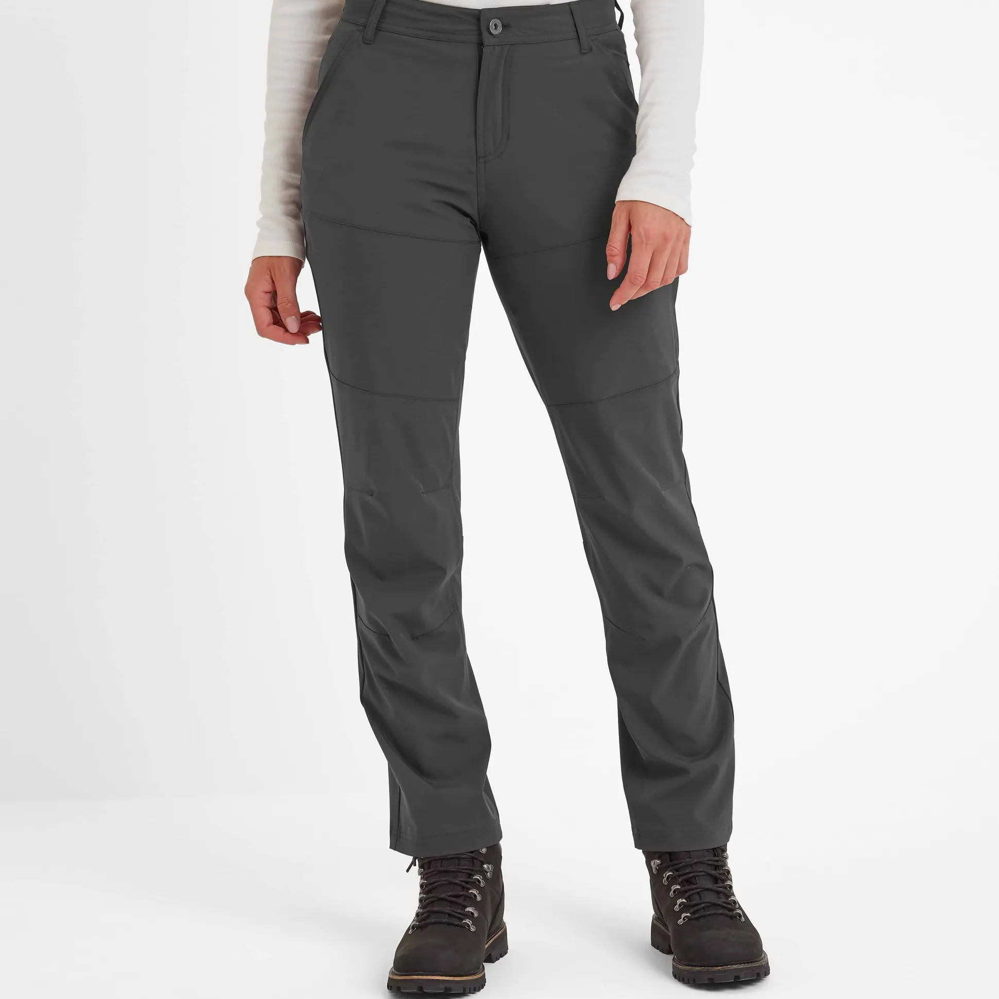 Denver Womens Walking Trousers Long - Storm