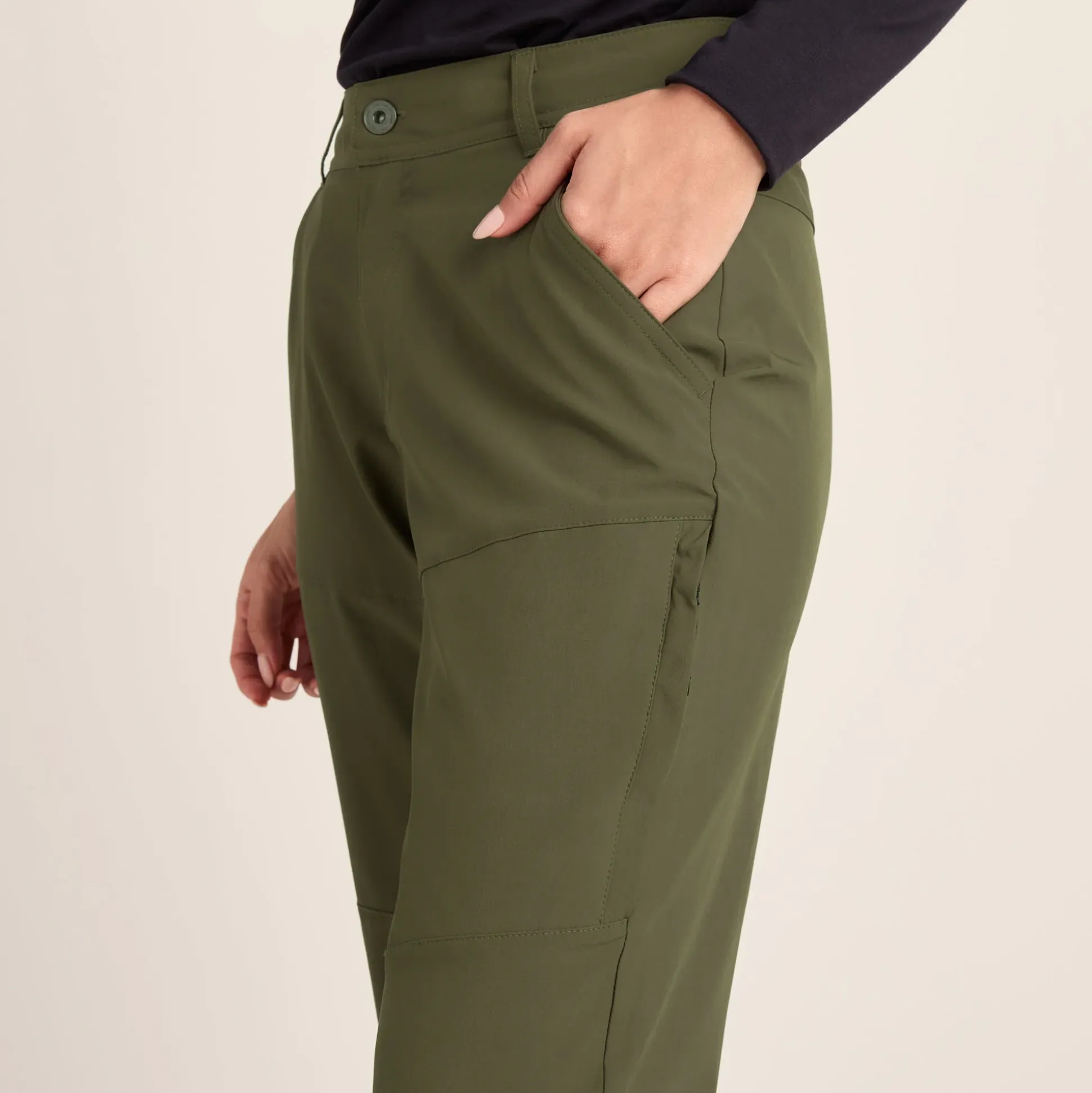 Denver Womens Walking Trousers Regular - Khaki