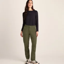 Denver Womens Walking Trousers Short - Khaki